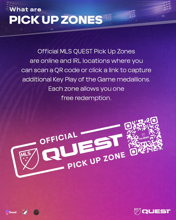 3 New MLS QUEST Pick Up Zones Announced!